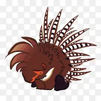 矢量豪猪-空若网 矢量豪猪-空若网