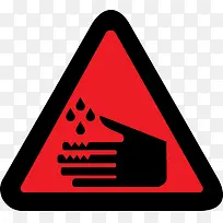 卡通手绘警告标志-空若网 卡通手绘警告标志-空若网