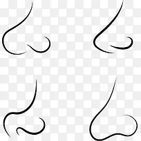 卡通鼻部曲线-空若网 卡通鼻部曲线-空若网