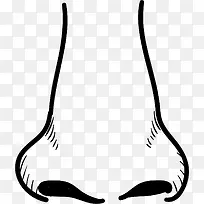 手绘涂鸦鼻子-空若网 手绘涂鸦鼻子-空若网