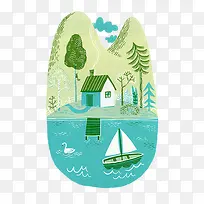 插画-空若网 插画-空若网