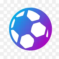 矢量多彩足球卡通插画-空若网 矢量多彩足球卡通插画-空若网