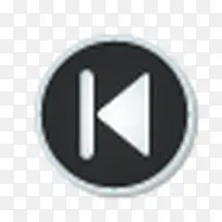 按钮开始超级单声道黑贴纸图标-空若网 按钮开始超级单声道黑贴纸图标-空若网