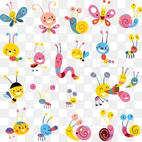 卡通可爱动物集合-空若网 卡通可爱动物集合-空若网