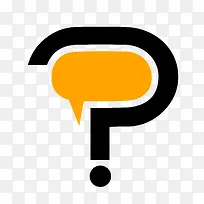 矢量卡通简洁扁平化问号png-空若网 矢量卡通简洁扁平化问号png-空若网