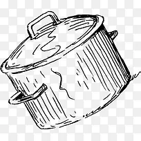 手绘 厨房 炊具-空若网 手绘 厨房 炊具-空若网