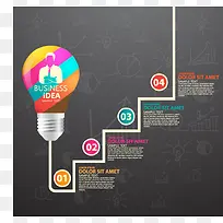 灯泡形状梯形数字-空若网 灯泡形状梯形数字-空若网