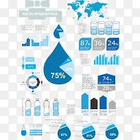 环保类PPT数据图图标矢量素材-空若网 环保类PPT数据图图标矢量素材-空若网