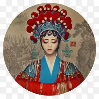 水彩京剧-空若网 水彩京剧-空若网