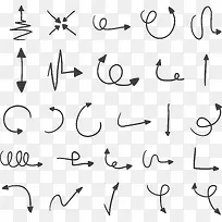 扁平化箭头矢量-空若网 扁平化箭头矢量-空若网