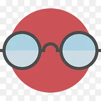 学科矢量图形眼镜图标-空若网 学科矢量图形眼镜图标-空若网