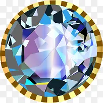 蓝色几何宝石-空若网 蓝色几何宝石-空若网