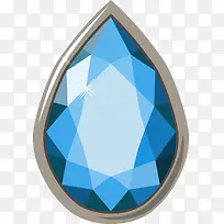 唯美蓝色锥形宝石-空若网 唯美蓝色锥形宝石-空若网