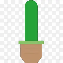 扁平化仙人掌PNG下载-空若网 扁平化仙人掌PNG下载-空若网