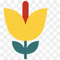 矢量 花朵图形 扁平化 不规则-空若网 矢量 花朵图形 扁平化 不规则-空若网