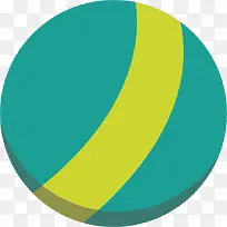 矢量图圆形双色球-空若网 矢量图圆形双色球-空若网