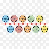 彩色圆形数据-空若网 彩色圆形数据-空若网