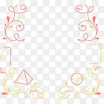 卡通小清新数学装饰背景-空若网 卡通小清新数学装饰背景-空若网