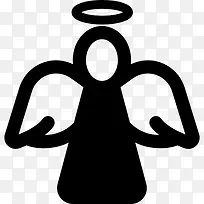 圣诞天使图标-空若网 圣诞天使图标-空若网