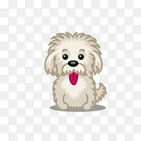 毛绒绒的小狗-空若网 毛绒绒的小狗-空若网