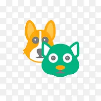 可爱小狗图标-空若网 可爱小狗图标-空若网