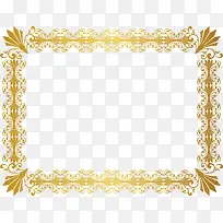 金色藤蔓边框-空若网 金色藤蔓边框-空若网