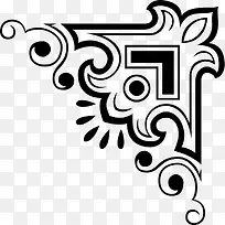 韩式原点直角对称花纹-空若网 韩式原点直角对称花纹-空若网