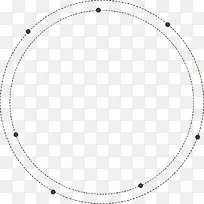 圆形简洁线条边框-空若网 圆形简洁线条边框-空若网