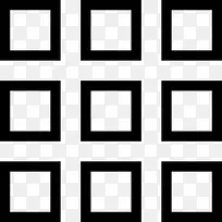 按钮或手机键盘九方形的按钮了图标-空若网 按钮或手机键盘九方形的按钮了图标-空若网