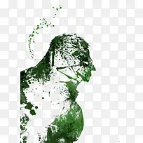 创意油墨画-空若网 创意油墨画-空若网