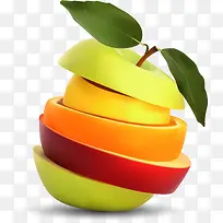 矢量水果切片1-空若网 矢量水果切片1-空若网