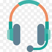 耳机卡通矢量多媒体-空若网 耳机卡通矢量多媒体-空若网