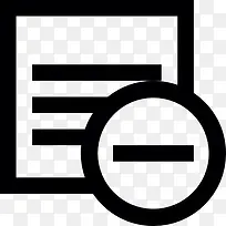 删除选项按钮图标-空若网 删除选项按钮图标-空若网