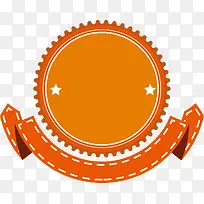 卡通橙色圆圈-空若网 卡通橙色圆圈-空若网