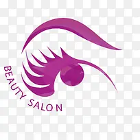 眉眼美容logo设计-空若网 眉眼美容logo设计-空若网