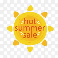 夏季促销太阳标签-空若网 夏季促销太阳标签-空若网