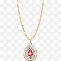 金色宝石项链-空若网 金色宝石项链-空若网