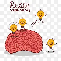 卡通图案 大脑 卡通小人-空若网 卡通图案 大脑 卡通小人-空若网