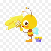 卡通蜜蜂素材-空若网 卡通蜜蜂素材-空若网