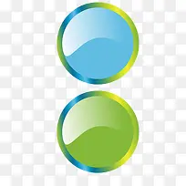 彩色立体按钮-空若网 彩色立体按钮-空若网