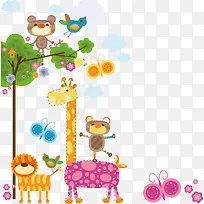 动物乐园海报素材-空若网 动物乐园海报素材-空若网