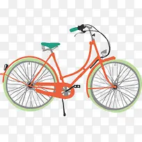 卡通自行车矢量-空若网 卡通自行车矢量-空若网