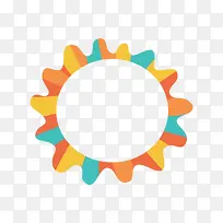 小太阳边框-空若网 小太阳边框-空若网