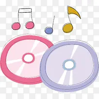 光盘png矢量元素-空若网 光盘png矢量元素-空若网