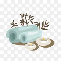 矢量香薰蜡烛-空若网 矢量香薰蜡烛-空若网