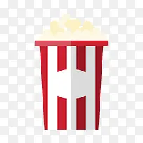 扁平化爆米花PNG下载-空若网 扁平化爆米花PNG下载-空若网