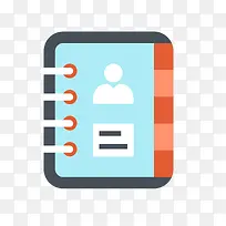 矢量电话薄素材-空若网 矢量电话薄素材-空若网