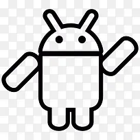 安卓与Arm Raised 图标-空若网 安卓与Arm Raised 图标-空若网