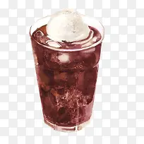 冰镇咖啡手绘画素材图片-空若网 冰镇咖啡手绘画素材图片-空若网