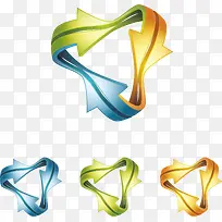 动感箭头矢量图-空若网 动感箭头矢量图-空若网